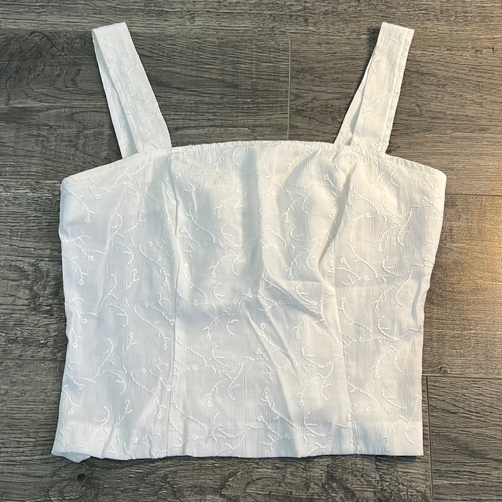 Vintage white top